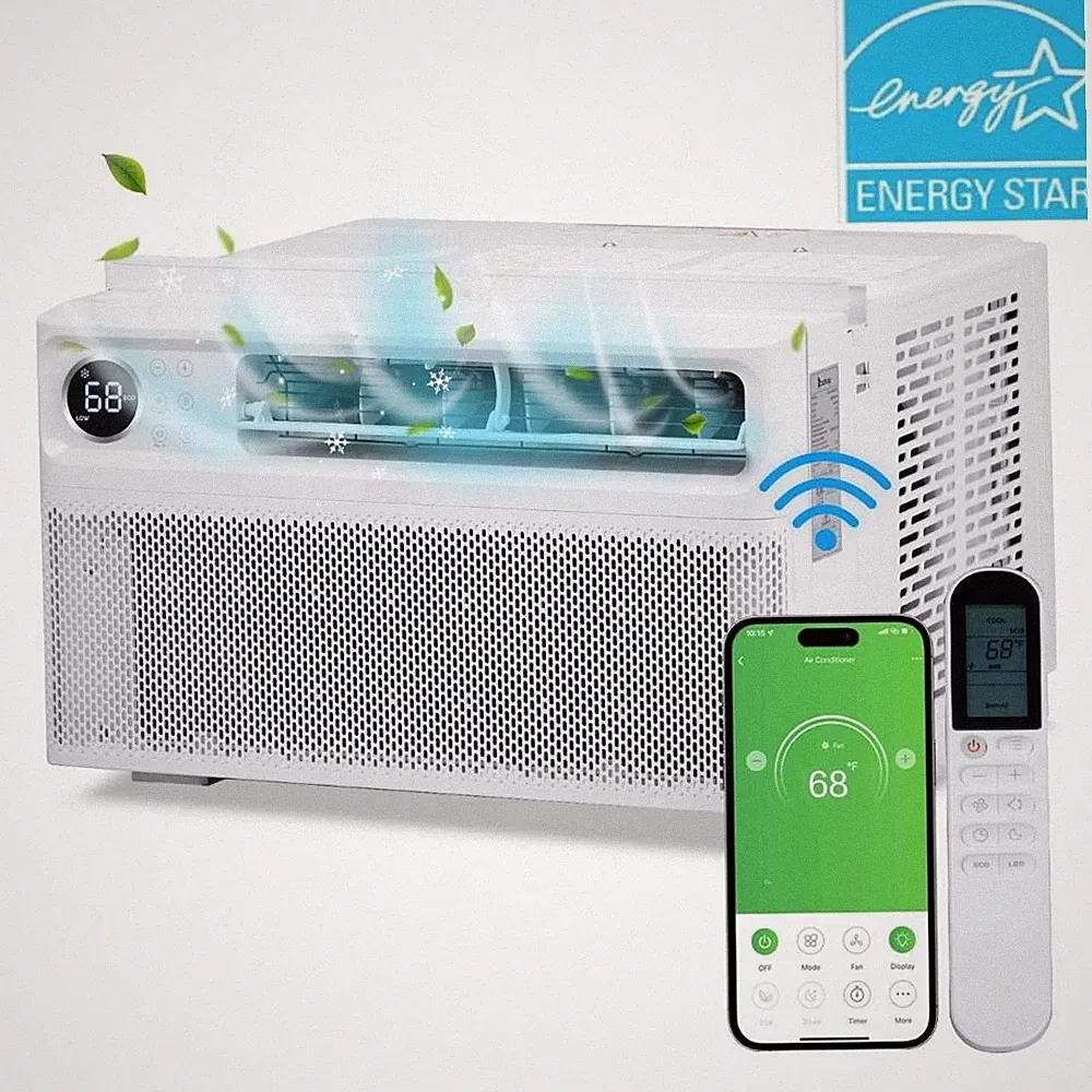12000BTU WIFI Inverter Window Air Conditioner Energy-Saving Window AC Unit & Kit