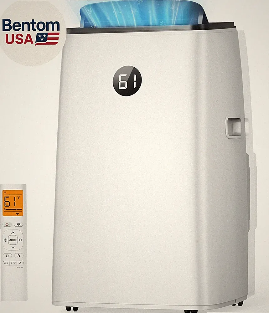 14000 BTU Portable Air Conditioner for Large Room up to 700 Sq. Ft, 3-In-1 Self