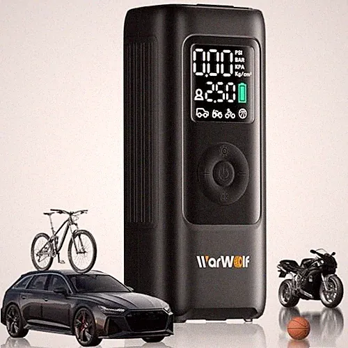 160PSI Tire Inflator Portable Air Compressor, Electric Air Pump for Car Tires