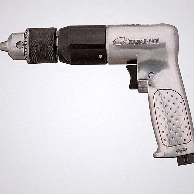 7803RAIngersoll Rand 1/2 Inch Keyed Chuck Air Drill, 500 RPM, 0.5 HP, 10.6in-lb