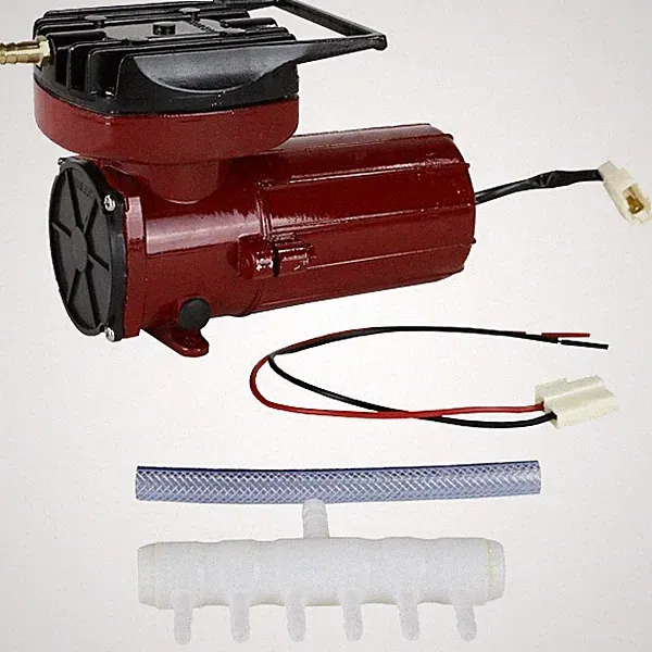 NEW 4.9cfm 12v DC Compressor Fish Tank Aquarium Aerator 140 lpm 130W 12 Volt