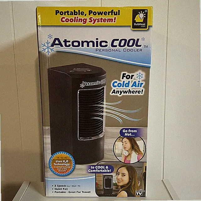 New Atomic Cool Portable Compact Personal Space Cooler Air Conditioner￼