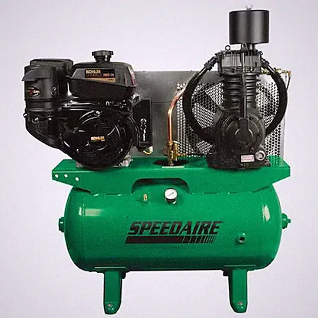 Speedaire 5F564 Stationary Air Compressor, 2 Stage, 14 Hp
