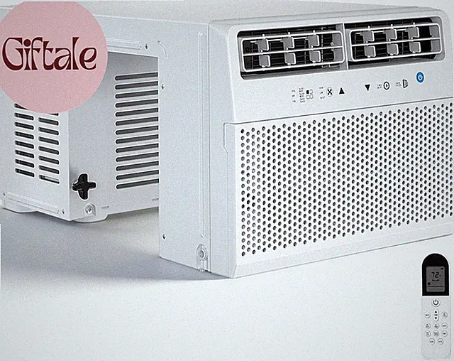 U-Shaped Window Air Conditioner, 10,000 BTU Window AC Unit Cools up to 450 Sq. F